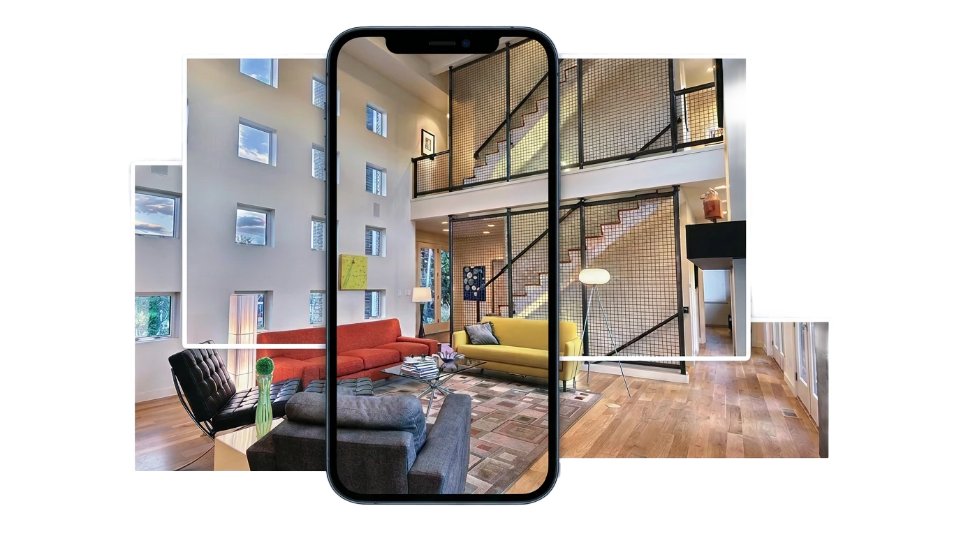 Auto-stitching multiple frames into one wide photo